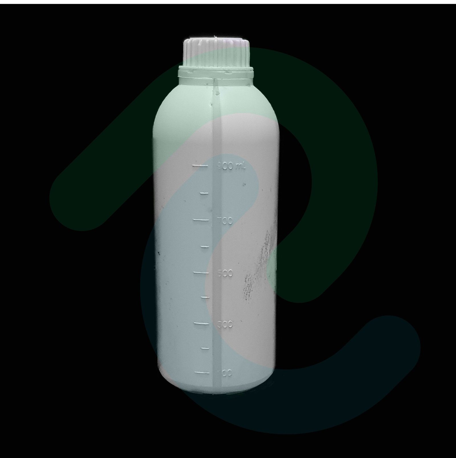 HDPE Measuring Line Bottle With Cap (Big Neck)