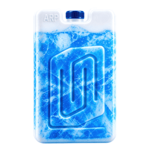 Reusable ice gel pad for cooler boxes
