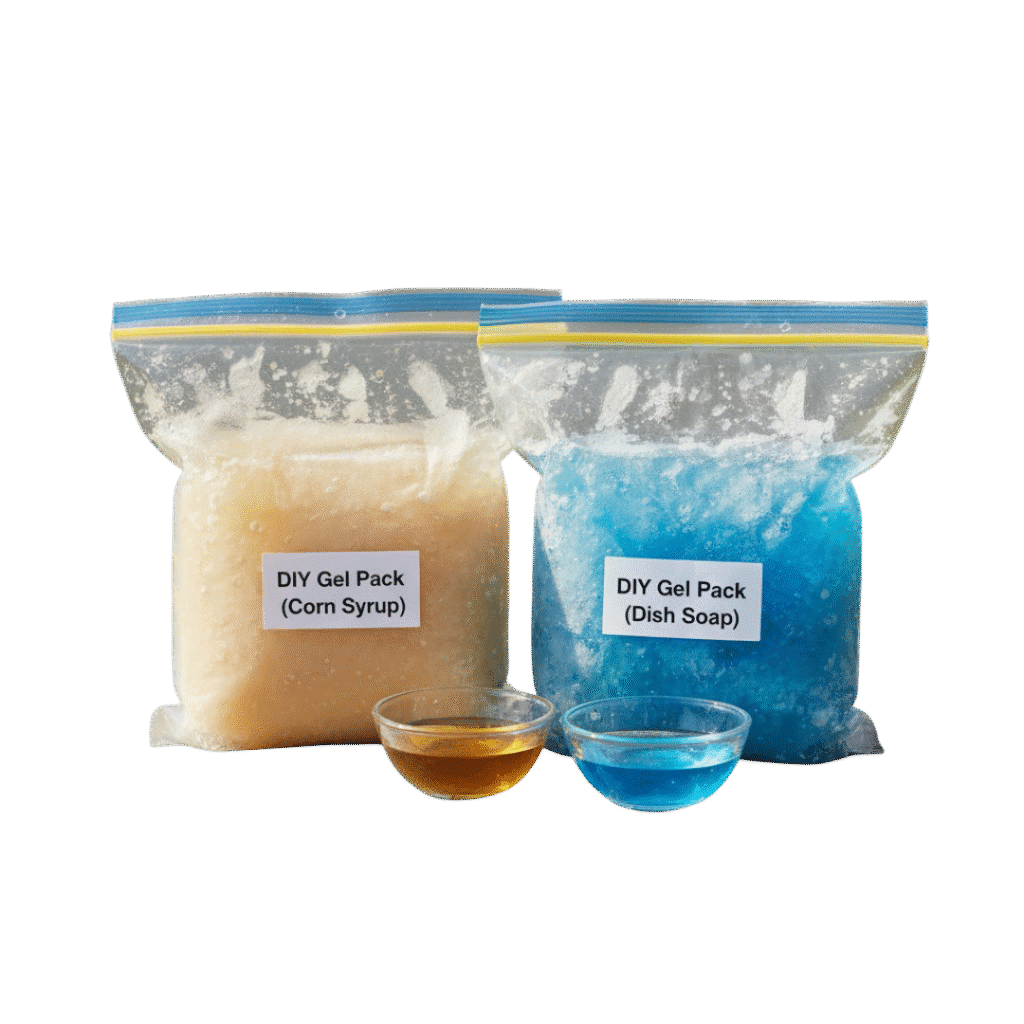 DIY Gel Ice Pack (Corn Syrup or Dish Soap)
