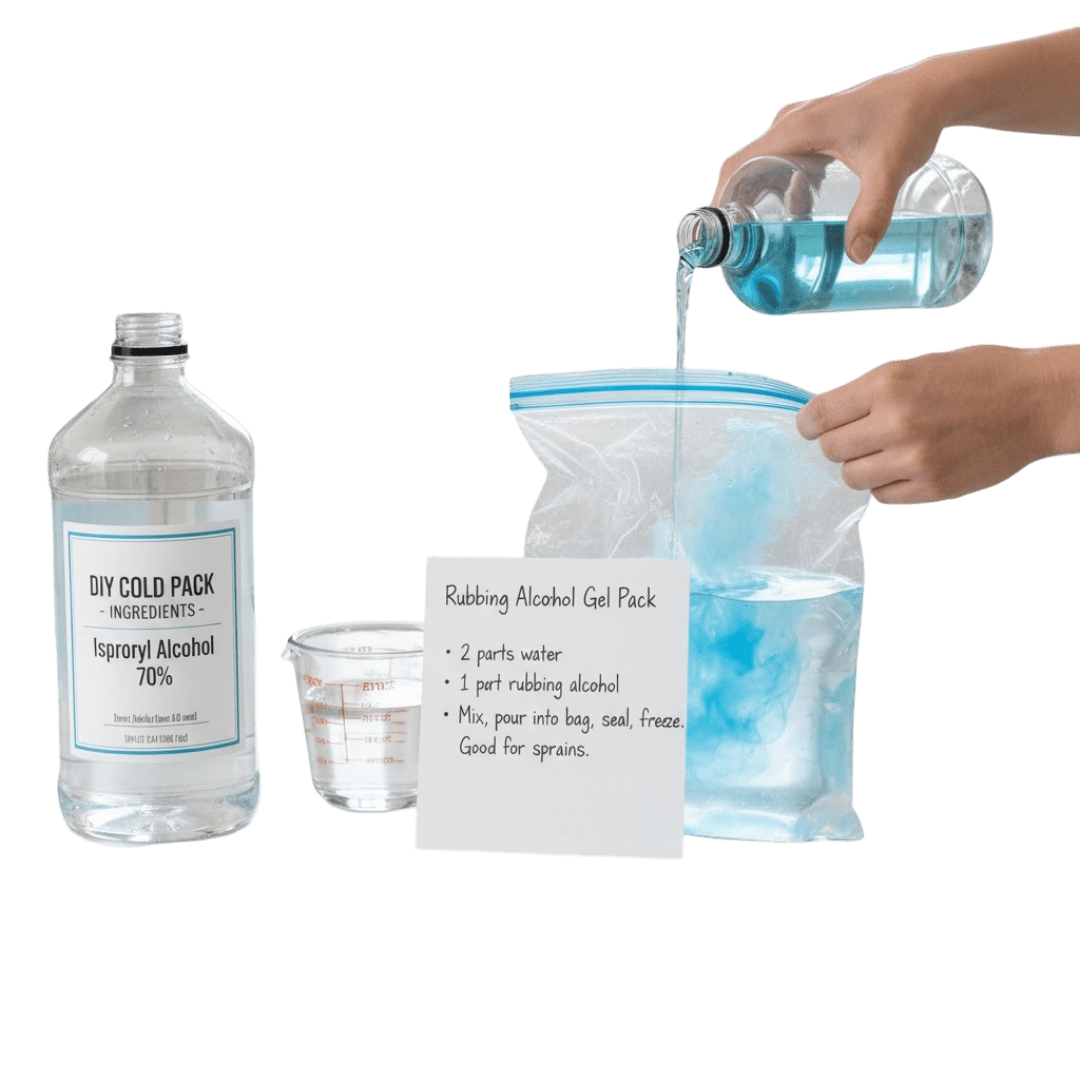 Rubbing Alcohol Gel Pack