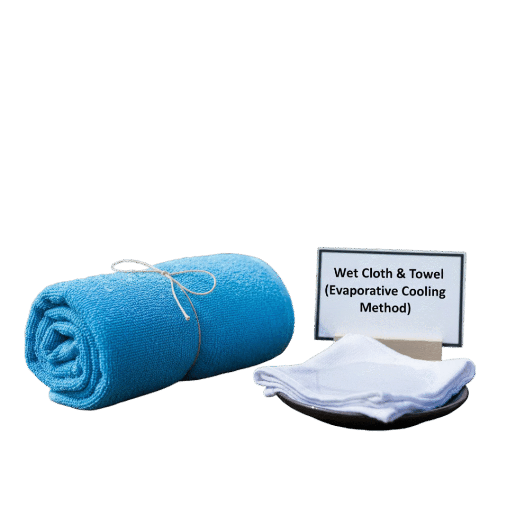. Wet Cloth or Towel