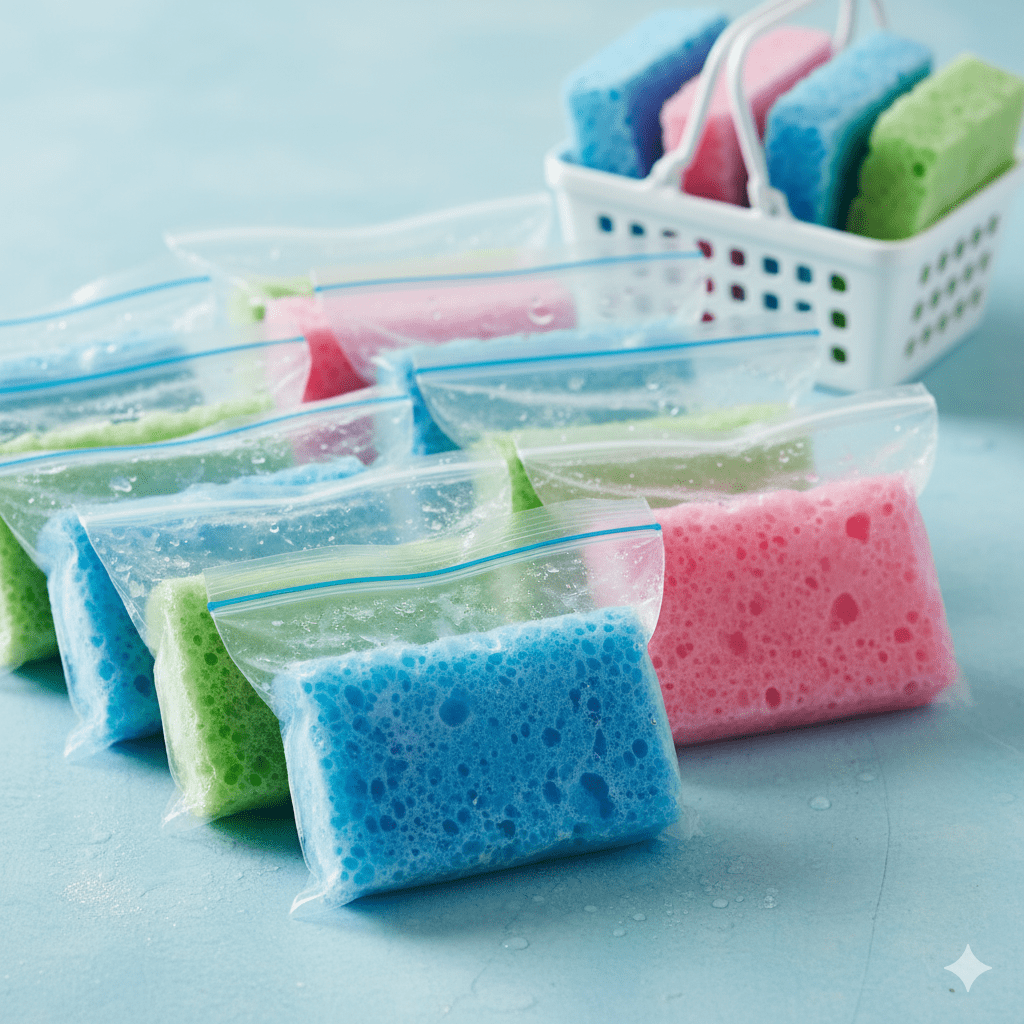 frozen sponge packs
