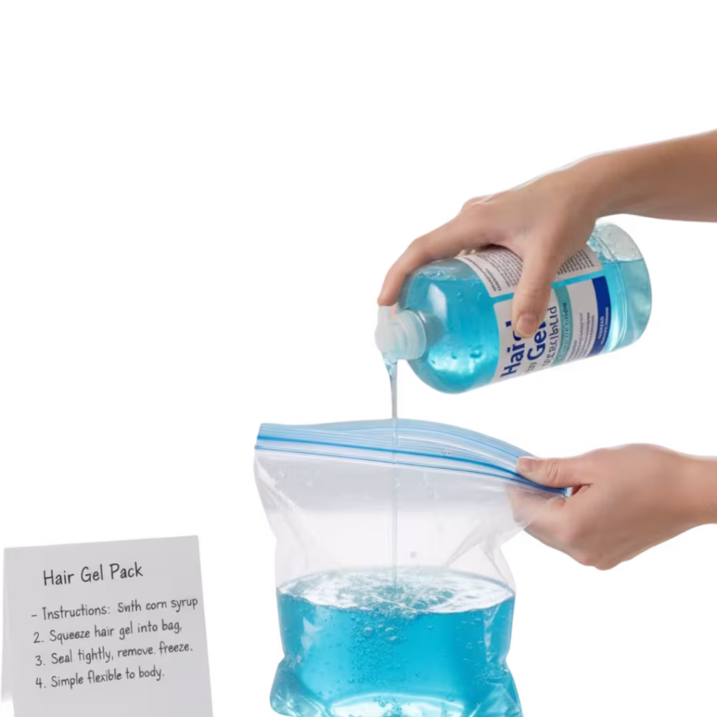 hair gel pack