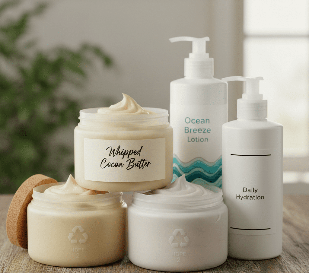 Body lotions and butters