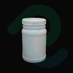 HDPE Double Action Jar with Cap