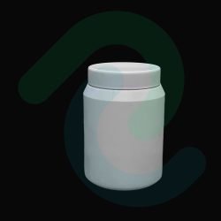 HDPE Jar with Spin Cap