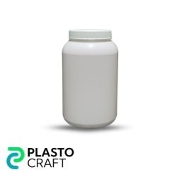 HDPE Plastic CD Jar